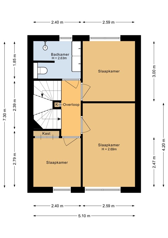 mediumsize floorplan